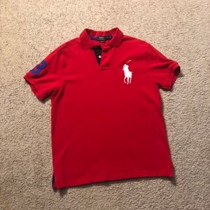Red Ralph Lauren Polo Shirt